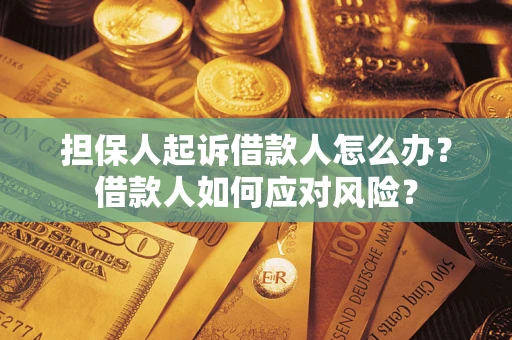 北京担保人起诉借款人怎么办？借款人如何应对风险？